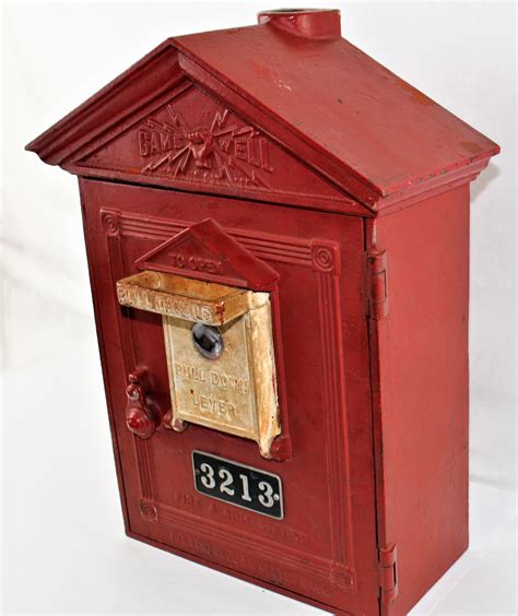 old fire alarm pull box